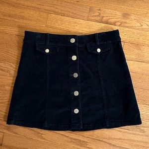 BDG Urban Outfitters Corduroy Button Up Skirt